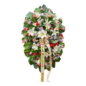 Majestuoso Tributo de 50 Rosas y Lirios Ramos Fúnebres en Cali